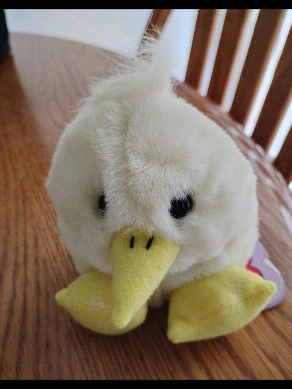 PUFFKINS Chirps Chick Plush, Yellow, New with Tags, Vintage 1997 Swibco
